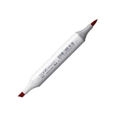 Obrázek COPIC Sketch Marker typ R 37, Carmine, profesionální popisovač štětců, se super bush špičkou a středním hrotem