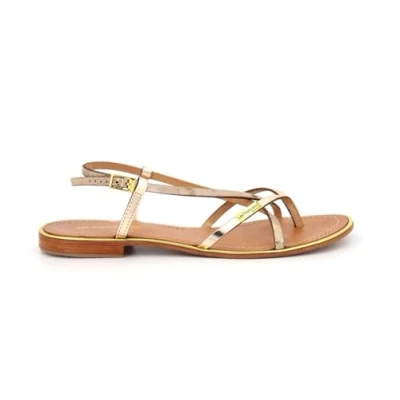 Obrázek Les Tropéziennes par M. Belarbi Dámské sandály Monaco Slingback, Gold Or Serpent