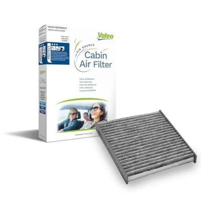 Obrázek VALEO 715725 Filter, Innenraumluft PROTECT Pollenfilter mit Aktivkohle Schutz vor Pollen, Staub, Bakterien, Gasen und unangenehmen Gerüchen