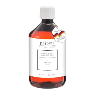 Obrázek pajoma® Doplňovací láhev s pokojovou vůní 500 ml, vanilka náplň pro osvěžovač vzduchu intenzivní a vysoce kvalitní vůně v prémiové kvalitě