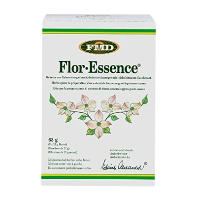Obrázek Flor Essence Směs bylin 3 x 21 g, bylinný čaj z Kanady na podporu pohody, 8 bylinkových směsí s řeřichou, kořenem lopuchu a jilmovou kůrou