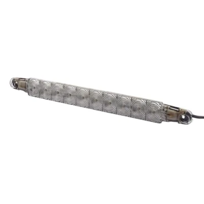 Obrázek HELLA Dodatečné brzdové světlo LED 12 V nástavba/lepené Barva světelných ok: kouřově šedá kabel: 3000 mm zástrčka: otevřené konce kabelu vzadu 2DA 343 106 221, červené