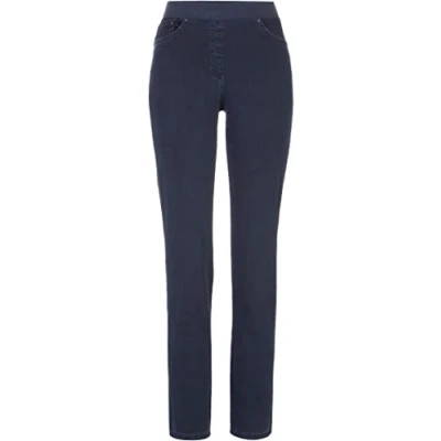 Obrázek Raphaela by Brax Dámský styl Pamina Rundum Jersey skluz Super Dynamic Denim Slim Jeans, Blue Stoned