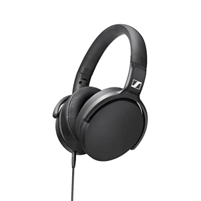 Obrázek Sennheiser HD 400S sluchátka přes uši s Smart Remote černá, jedna velikost