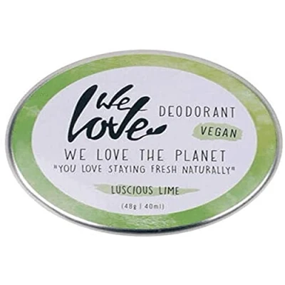 Obrázek We Love The Planet Přírodní deodorant krém Luscious, limetka, 48 g