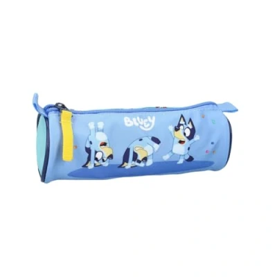 Obrázek mybagstory Federmäppchen Bluey Blau Kinder Schule Kindergarten für Jungen Größe 21 cm, Blau, Kinder, Klassisch