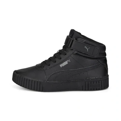 Obrázek Puma Carina 2.0 MID Vysoké tenisky, Ženy, Velikost: 37, Black/dark shadow Vysoce kvalitní koženka