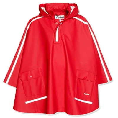 Obrázek Playshoes Unisex dětský plášť do deště dlouhá záda, červená