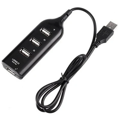 Obrázek L Link ll ck0042 a 480 Mbit/s schwarz Hub &amp; Hubs (USB 2.0, 0,45 m, Mbit/s, Schwarz)