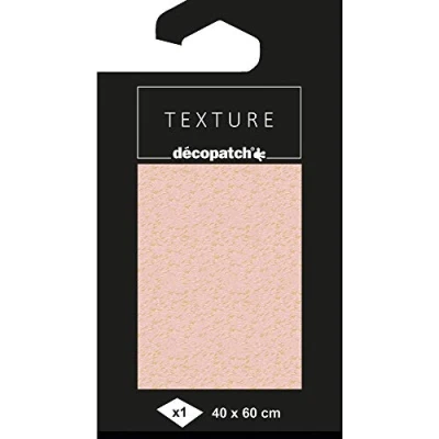 Obrázek Décopatch TD803C 1 Bogen 40x60cm Papier Motiv Texture, Pollen Rosa / Gold