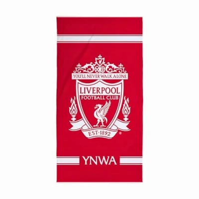Obrázek Character World Liverpool FC Offizielles Handtuch, super weiches Gefühl, YNWA Fußballclub Design, perfekt für Zuhause, Bad, Strand und Schwimmbad, Einheitsgröße, 75 cm x 150 cm, 100% Baumwolle