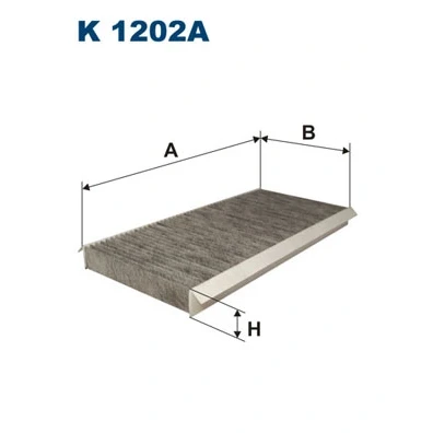 Obrázek Filtr, vnitřní vzduch FILTRON K 1202A