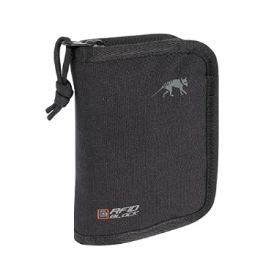 Obrázek Tasmanian Tiger Peněženka TT Wallet RFID B TÜV testovaná náprsní taška ochrana před výběrem NFC zabezpečená proti přečtení Portmonka Kapsa na kreditní karty, černá