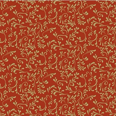 Obrázek Heyda 204875530 skládací listy (romské) 20 x cm červené/zlaté