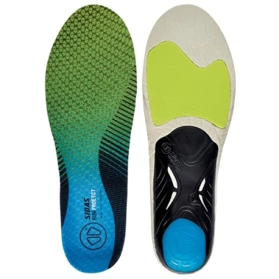 Obrázek Sidas Unisex 3d Run Protect Sohlen, Green/Blue, 44 45 EU