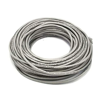 Obrázek Monoprice Síťový kabel (UTP, 24 AWG, Cat6, 550 MHz, UTP, holá měď, 30 m) šedý