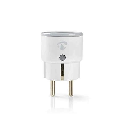 Obrázek Nedis SmartLife Smart Plug Wi Fi Power Meter 2500 W Schuko/typ F (CEE 7/7) 10 40 C Android™ &amp; iOS White White, WIFIP110FWT, bílá