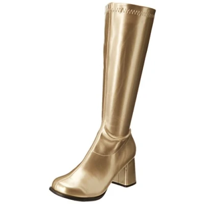 Obrázek Ellie Shoes Dámské Go kozačky, Zlatá