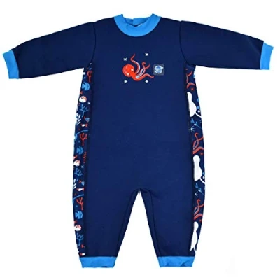 Obrázek Splash About Warm In One Baby Erwarmmen Wetsuit, Under The Sea, 0 3 měsíce