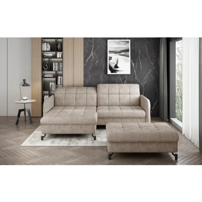 Obrázek Sedací souprava Lorelle + taburet Materiál / Dekor: Dora 21, Orientace: Levá