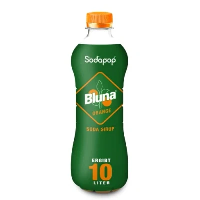 Obrázek Sodapop Sirup Bluna pomeranč, rychle a jednoduše, 1 láhev poskytuje 10 l hotový nápoj, 500 ml