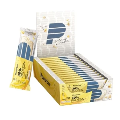 Obrázek Powerbar 30% Protein Plus Lemon Cheesecake 15 x 55 g High tyčinka Whey&amp;Casein bez kolagenu
