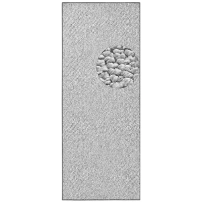 Obrázek BT Carpet Wolly běhoun koberec do obývacího pokoje, plochá tkanina, krátký vlas, vlněný vzhled, vlna, skandinský jídelna, obývací pokoj, dětský ložnice krémová, 80 x 300 cm