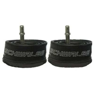 Obrázek Schwalbe Unisex Adult 10405320 duše na jízdní kolo, černá, 2 kusy 12 palců