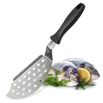 Obrázek Fmprofessional ryba obracečka, Spouštěč s bočním hrana, oboustranná paleta pro ryby &amp; maso (Rozměry: cca 335 X 80 mm), 1 kus